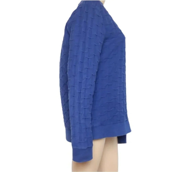 Topman Blue Waves Long Sleeve Shirt - Picture 2 of 5